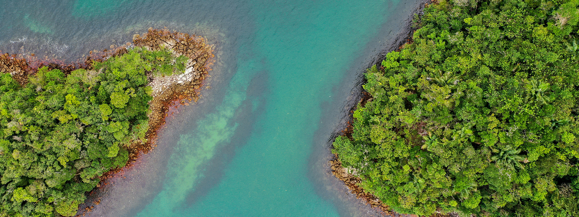 Aerial View of River